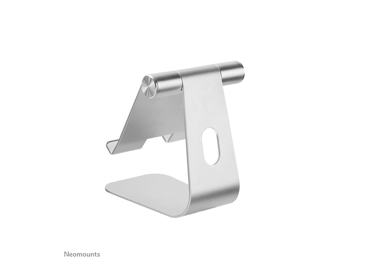 NEOMOUNTS Tablet Smartphone Handy Ständer DeskStand Halter silber - Vorderansicht
