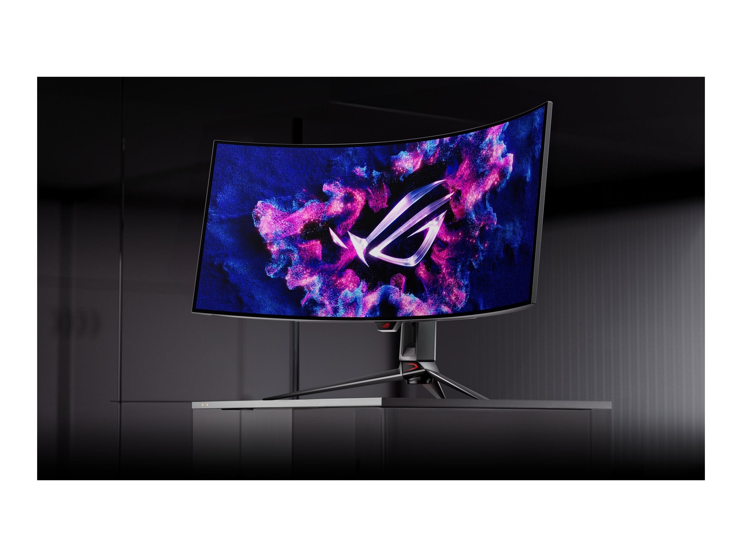 ASUS ROG Swift OLED PG39WCDM Monitor seitliche Ansicht