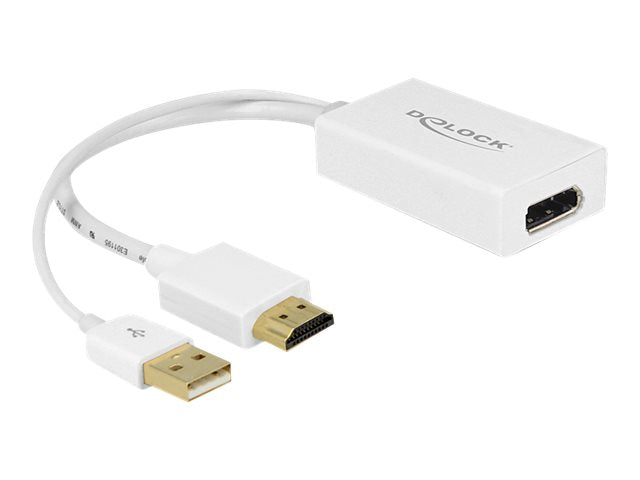 DELOCK Adapterkabel HDMI-A St > Displayport Buchse - Vorderansicht