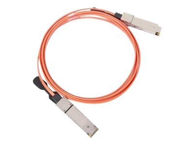 ARUBA HPE Aruba Active Optical Cable 400Gbit/s QSFP-DD to 2x 200Gbit/s QSFP56 15m - Vorderansicht