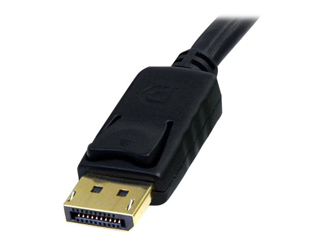 STARTECH.COM 1,8m 4-in-1 USB DisplayPort KVM-Switch Kabel mit Audio und Mikrofon - Kabel in Nutzung
