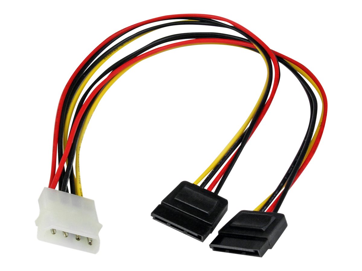 STARTECH.COM 12in LP4 to 2x SATA Power Y Cable Adapter - Verpackung