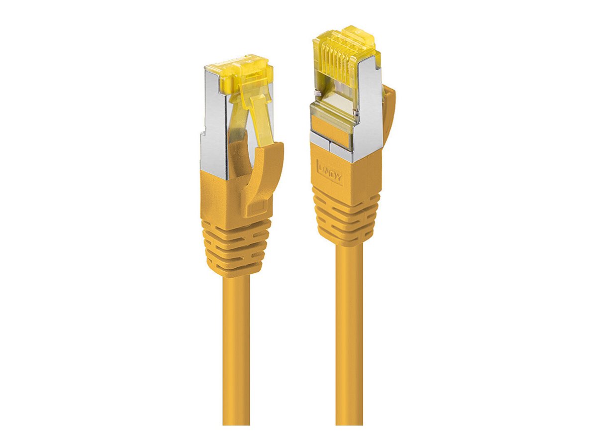 LINDY 0,3m RJ45 S/FTP LSZH Cable Yellow - Verpackung