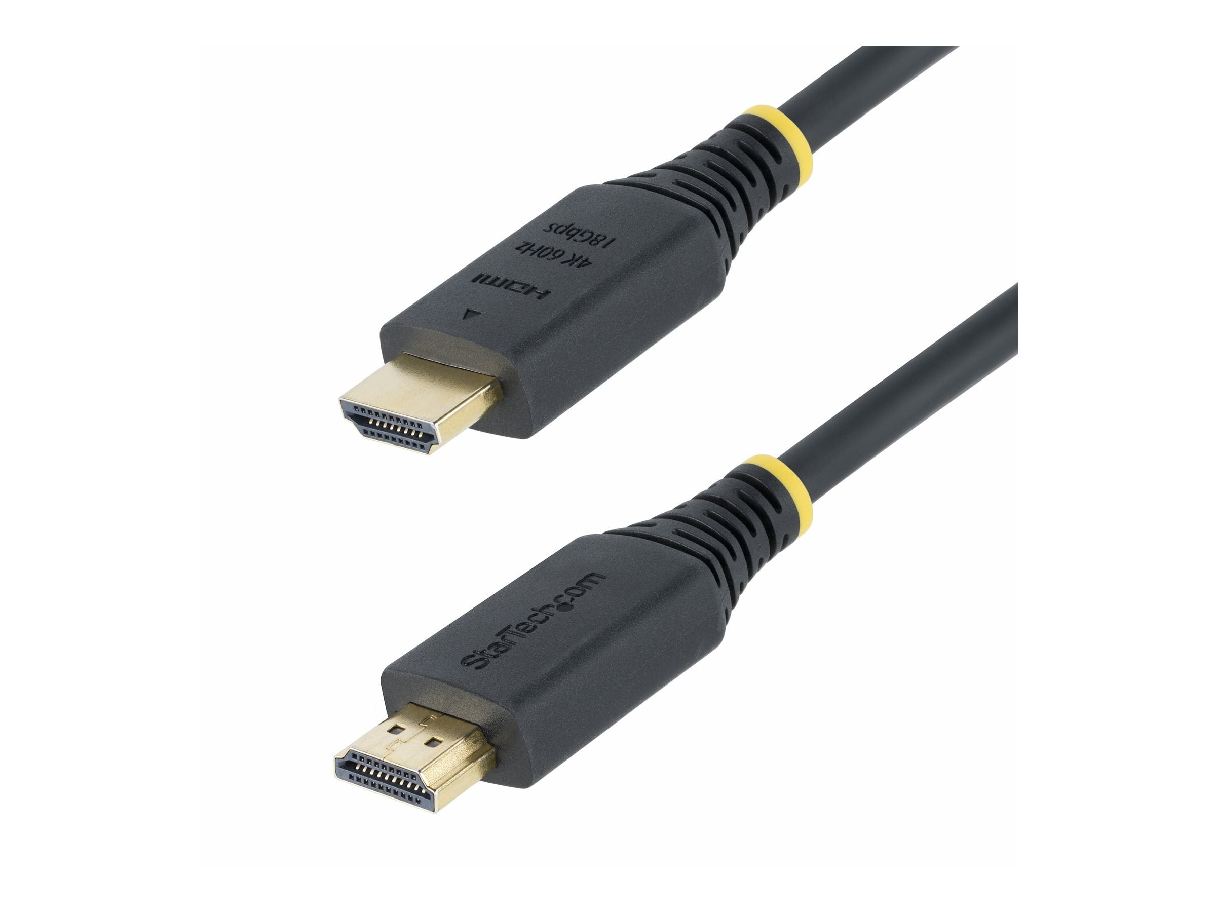 STARTECH.COM 3m Premium Zertifiziertes High Speed HDMI Kabel 4K 60Hz/1440p 144Hz 18Gbps UHD HDMI 2.0 Arc Kabel fur TV/PC