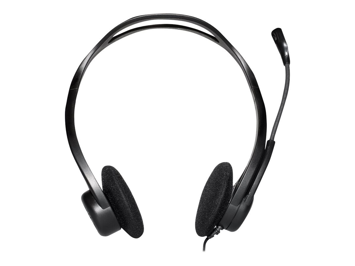 LOGITECH PC Headset 960 USB Headset seitliche Ansicht