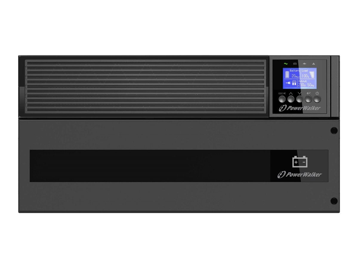 POWERWALKER BP I240R-20x9Ah externes Akkupack - Vorderansicht