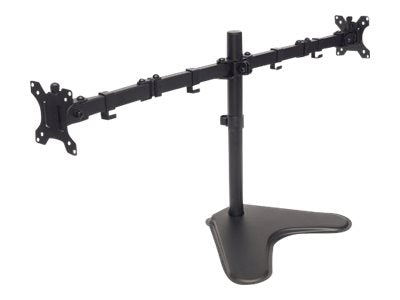 MANHATTAN Standfuß mit Monitorarm für 2 Monitore - Detailansicht