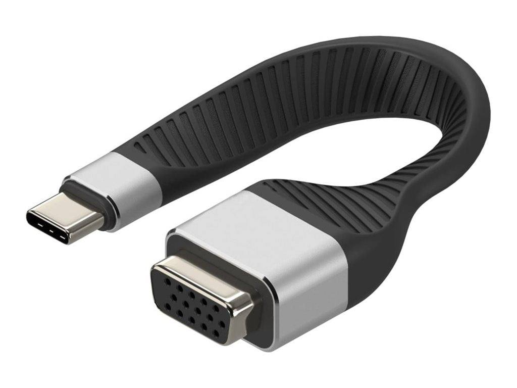 TECHLY ICOC USBC-VGA Video-Adapterkabel Vorderansicht