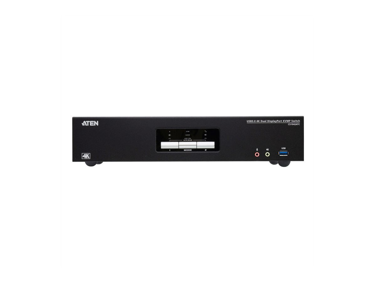 ATEN CS1942ATC 2-Port USB 3.0 4K DisplayPort KVM Switch Verpackung