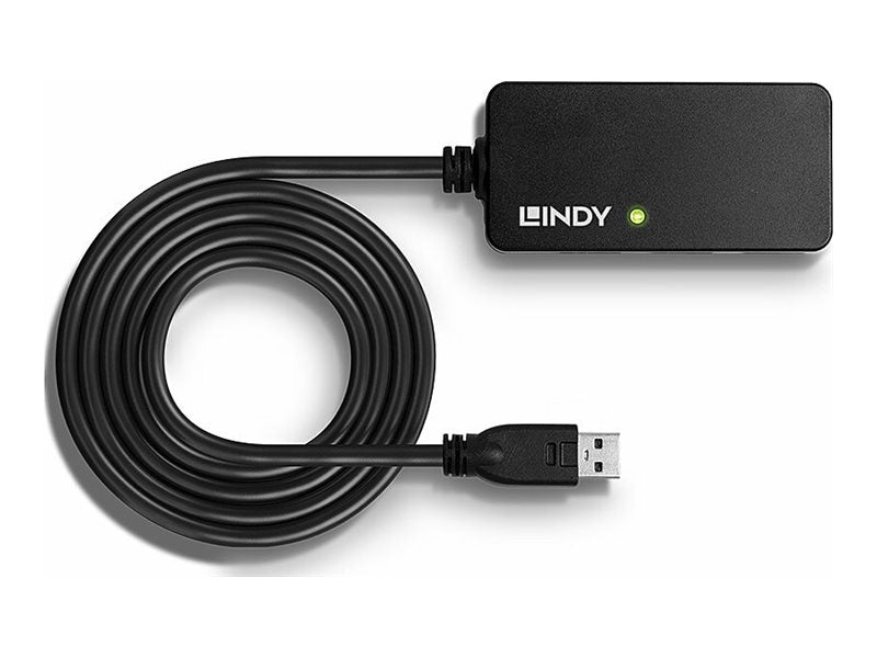 LINDY USB 3.0 Aktivverlaengerungs-Hub Pro 10m 4 Port Detailansicht