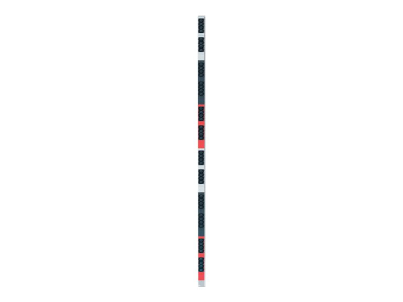 BACHMANN IT PDU ALU 0HE 48x C13 2x3x32A offen - Vorderansicht