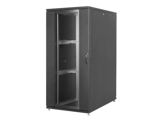 DIGITUS 36U server rack Unique 1705x800x1000mm perforated steel doors color black RAL 9005