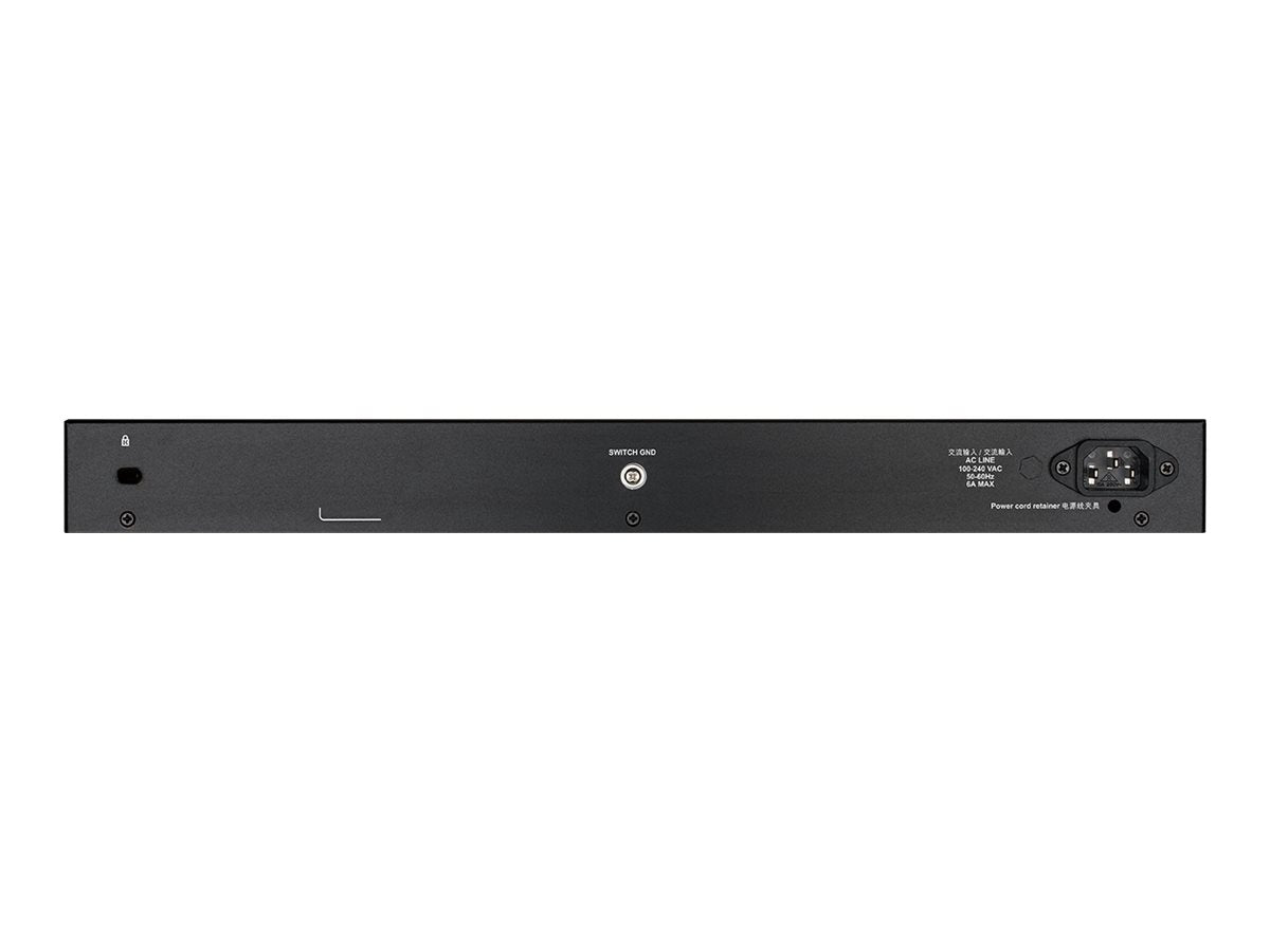 D-LINK DGS-1250-52XMP/E Detailansicht der Ports