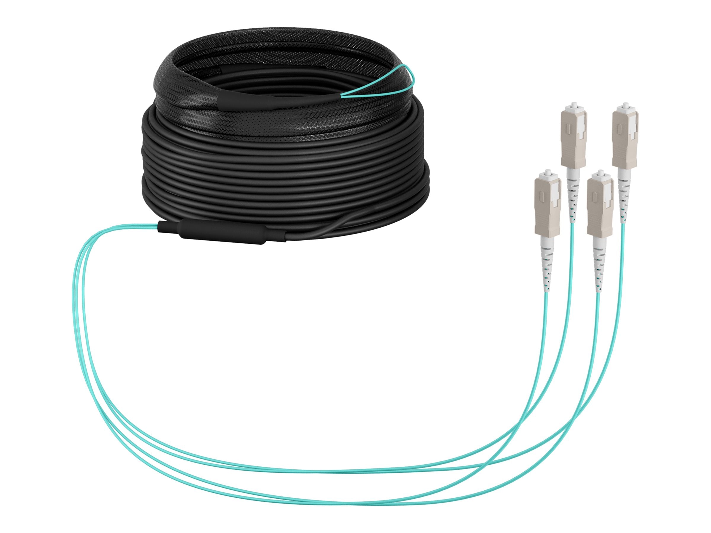 EFB Trunkkabel U-DQ ZN BH 4G 50/125 SC/SC OM3 10m - Vorderansicht