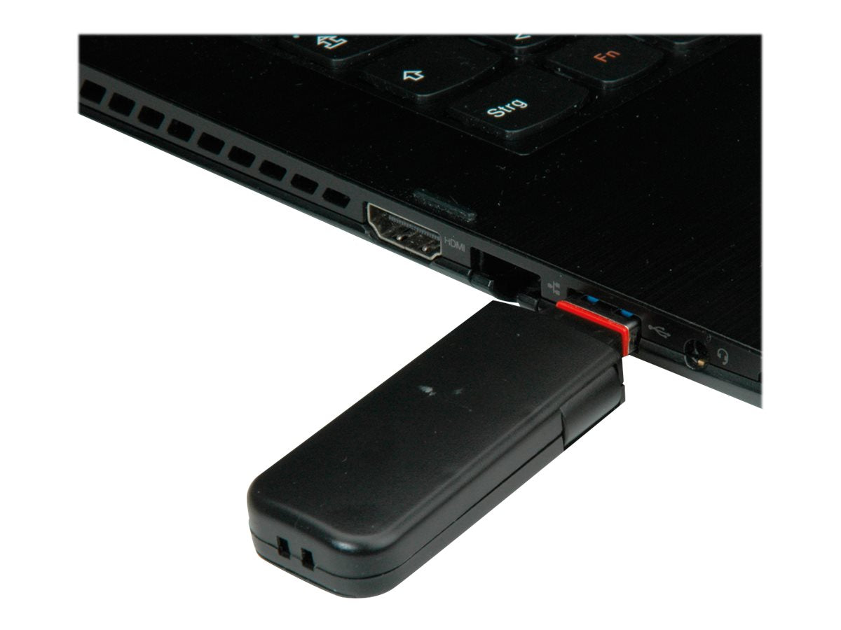 ROLINE 10x USB-A Schloss Vorderansicht