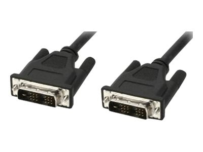 TECHLY DVI-D Single-Link Anschlusskabel schwarz 1,8m Verpackung