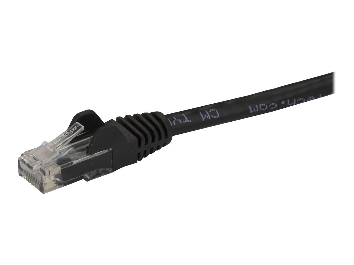 STARTECH.COM 15 m Black Snagless Cat6 UTP Patch Cable Vorderansicht