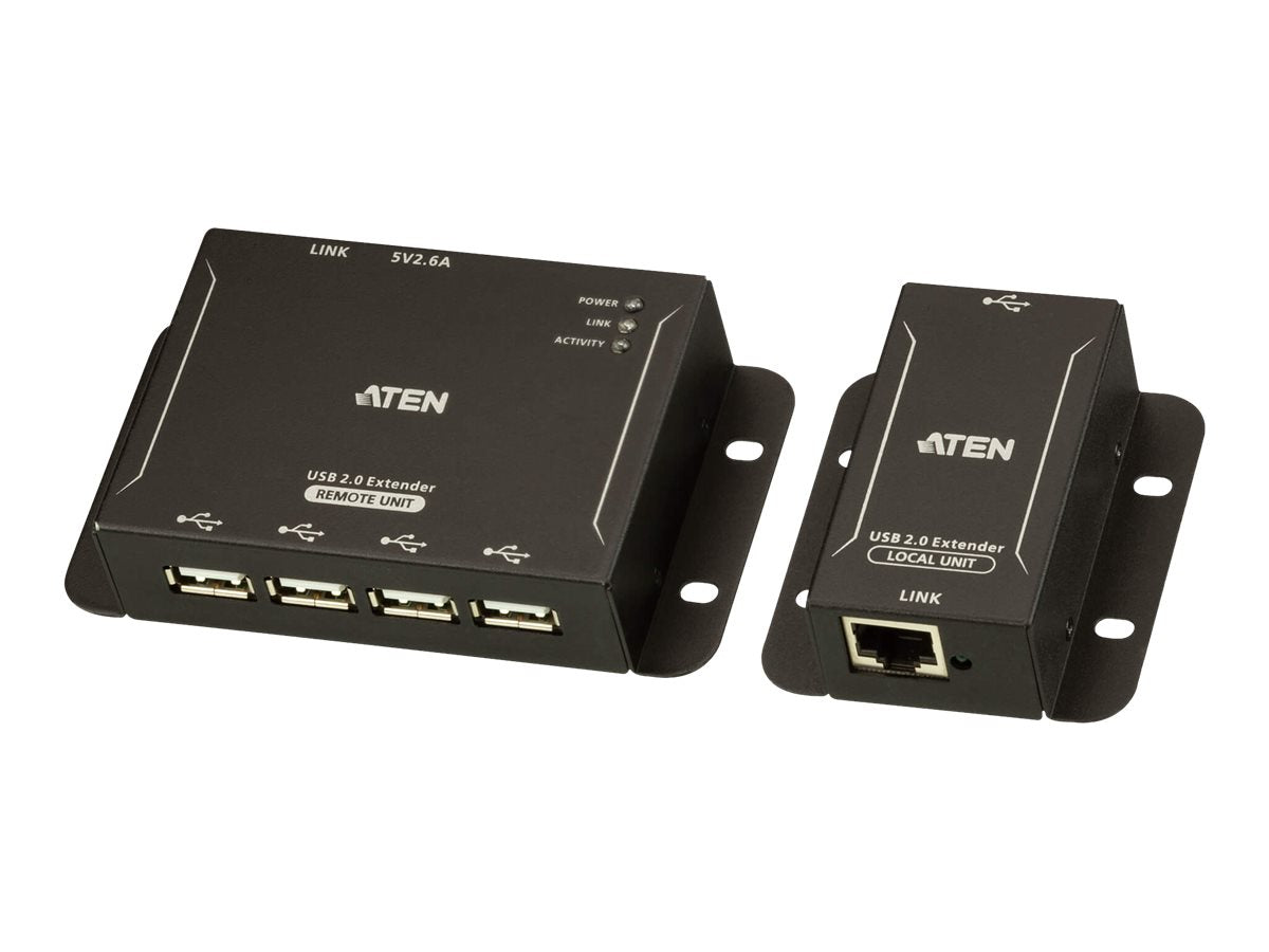 ATEN UCE3250 4-Port USB 2.0 CAT5 Extender Vorderansicht