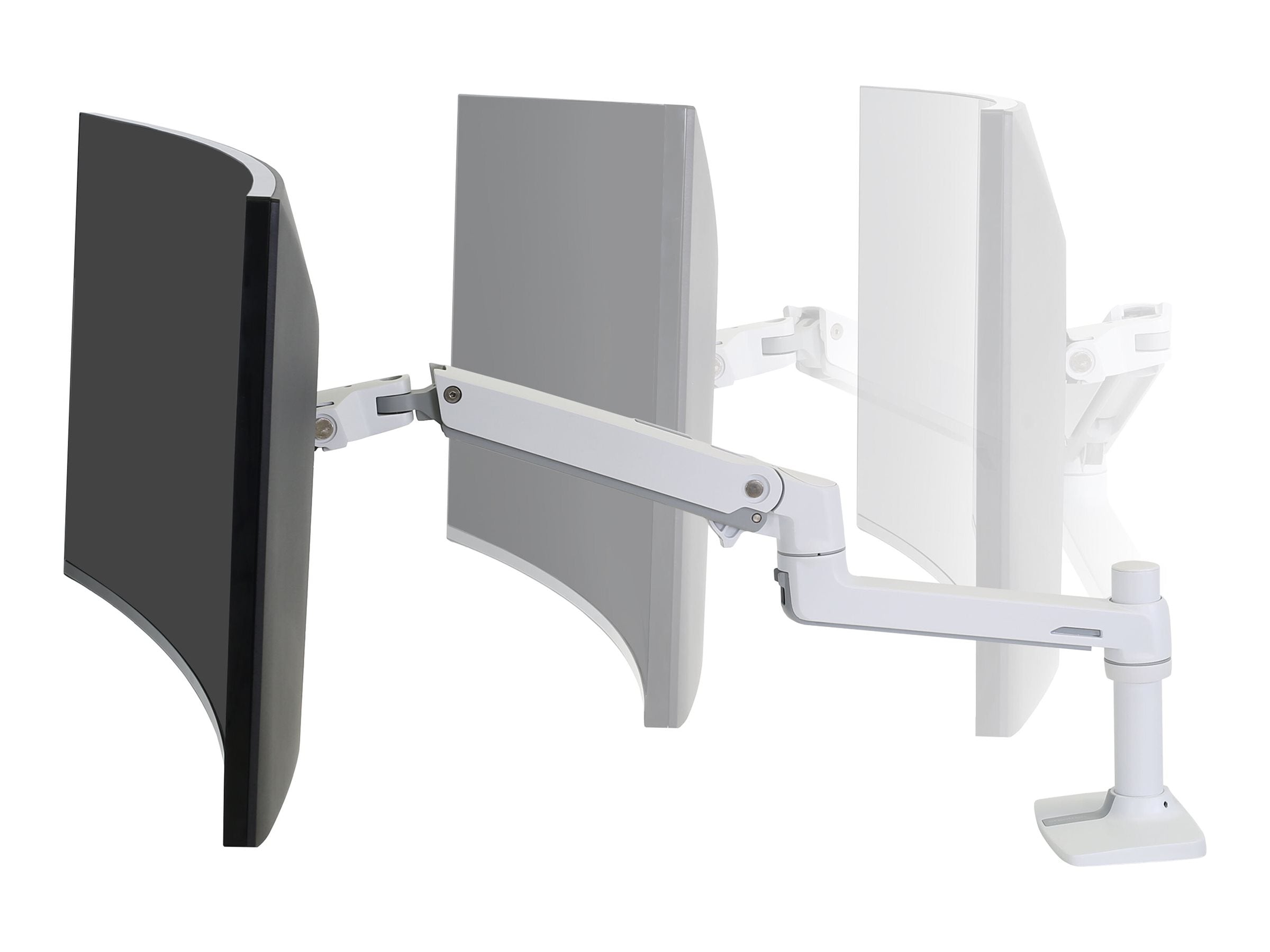 ERGOTRON LX LCD Arm fuer Tischmontage weiss bis 81cm 32Zoll Display anheben bis 33cm 2