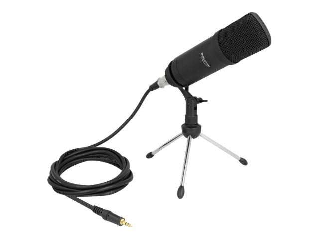 DELOCK Professionelles Computer Podcasting Mikrofon - Vorderansicht