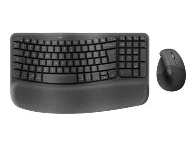 LOGITECH Wave Keys und Lift Combo - GRAPHITE - US INTL - Vorderansicht
