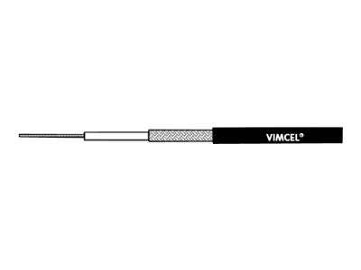 VIMCOM Kabel RG 58 6.00m FME female bds - Vorderansicht
