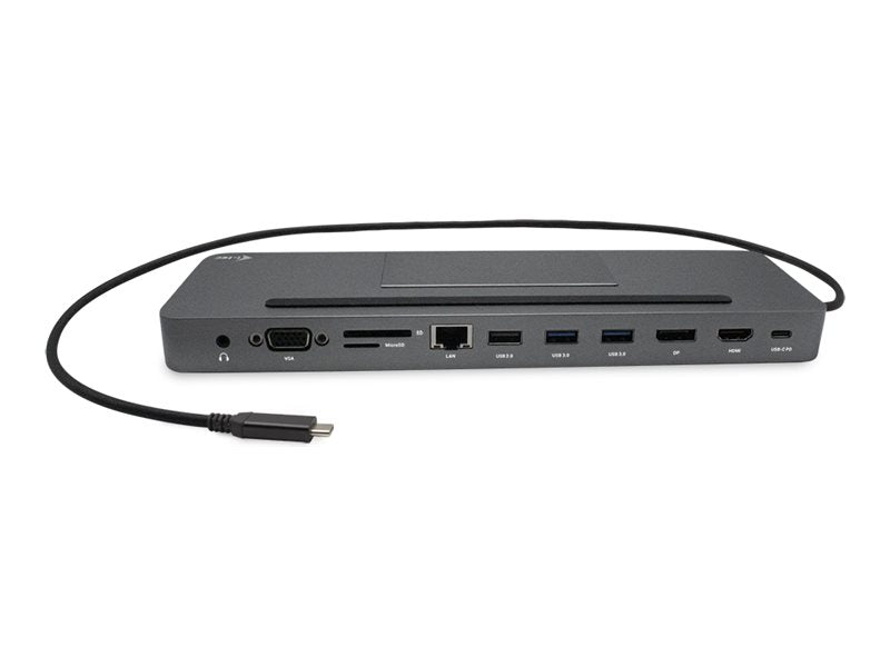 I-TEC USB-C Metal 4K Dockingstation Vorderansicht
