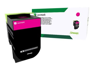 LEXMARK 802SM Toner magenta Vorderansicht