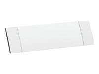 BACHMANN POWER FRAME COVER ws ALU 4-fach RAL9010 Rahmen ws