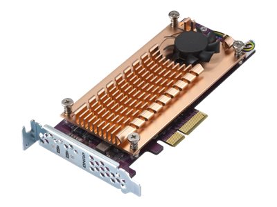QNAP QM2-2P-244A PCIe SSD Erweiterungskarte Detailansicht