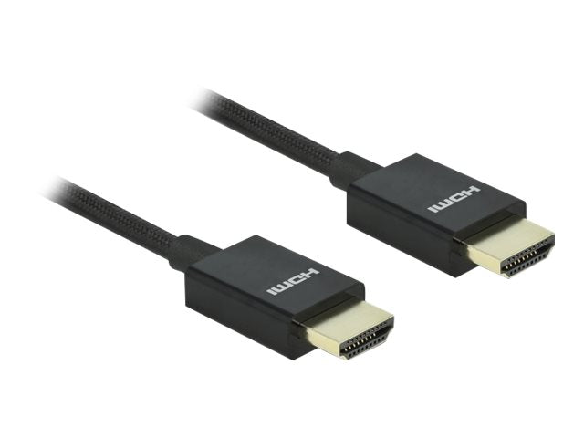 DELOCK Koaxiales High Speed HDMI Kabel 48 Gbps 8K 60 Hz - Vorderansicht