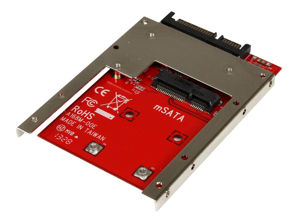 STARTECH.COM mSATA SSD auf 2,5 Zoll SATA Adapter - Seitenansicht
