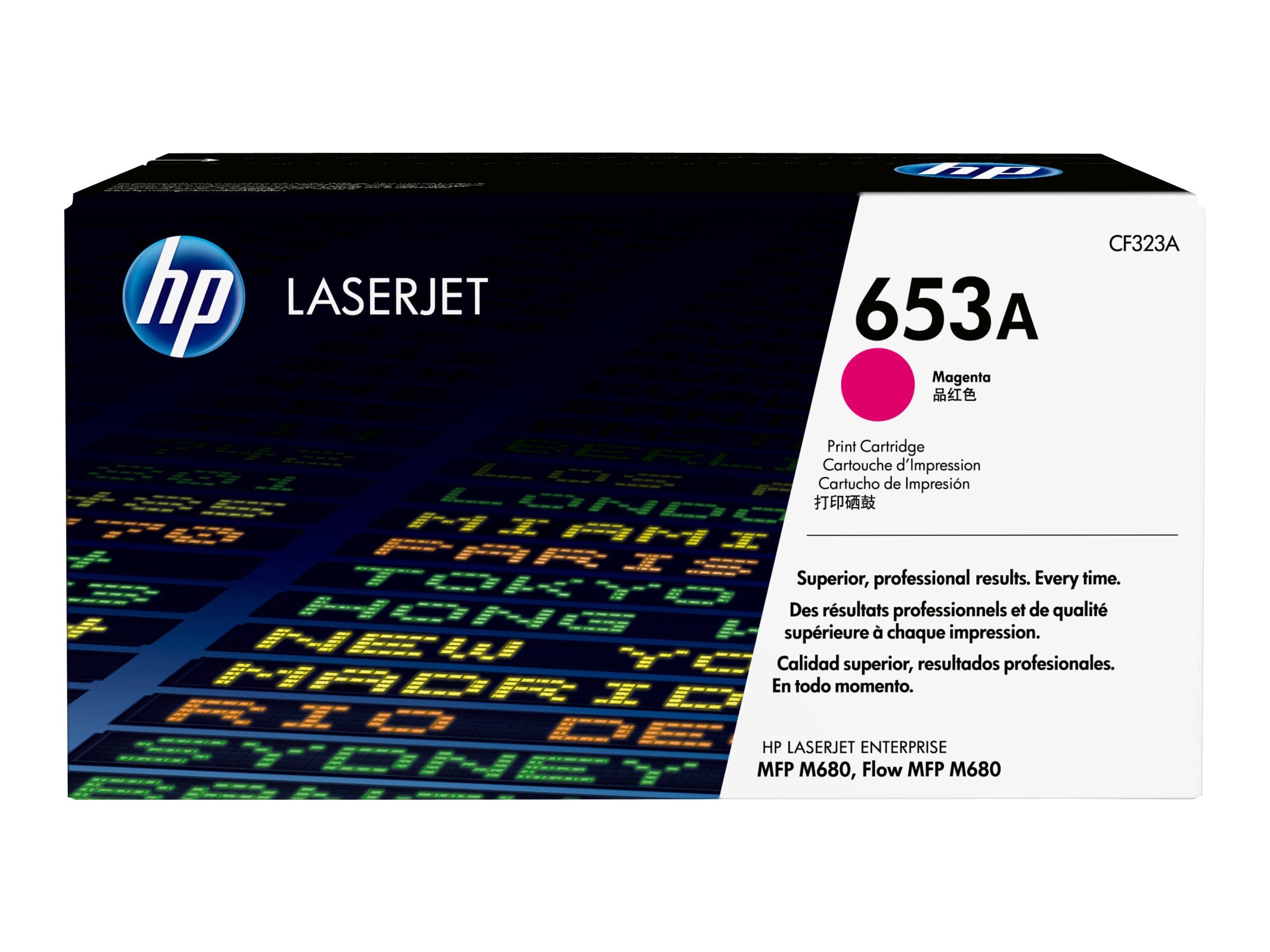 HP 653A Original Toner magenta Vorderansicht