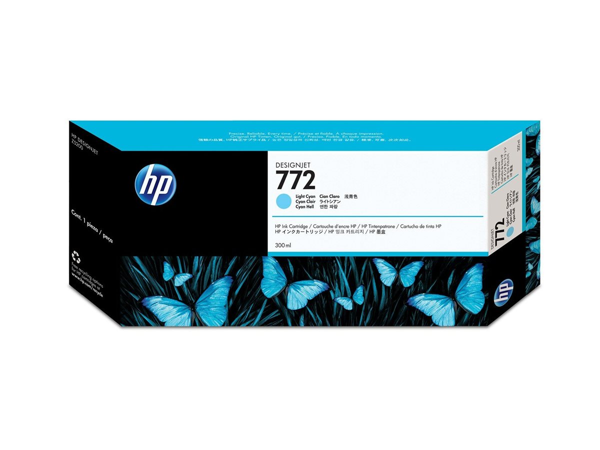 HP 772 original Ink cartridge CN632A light cyan Detailansicht