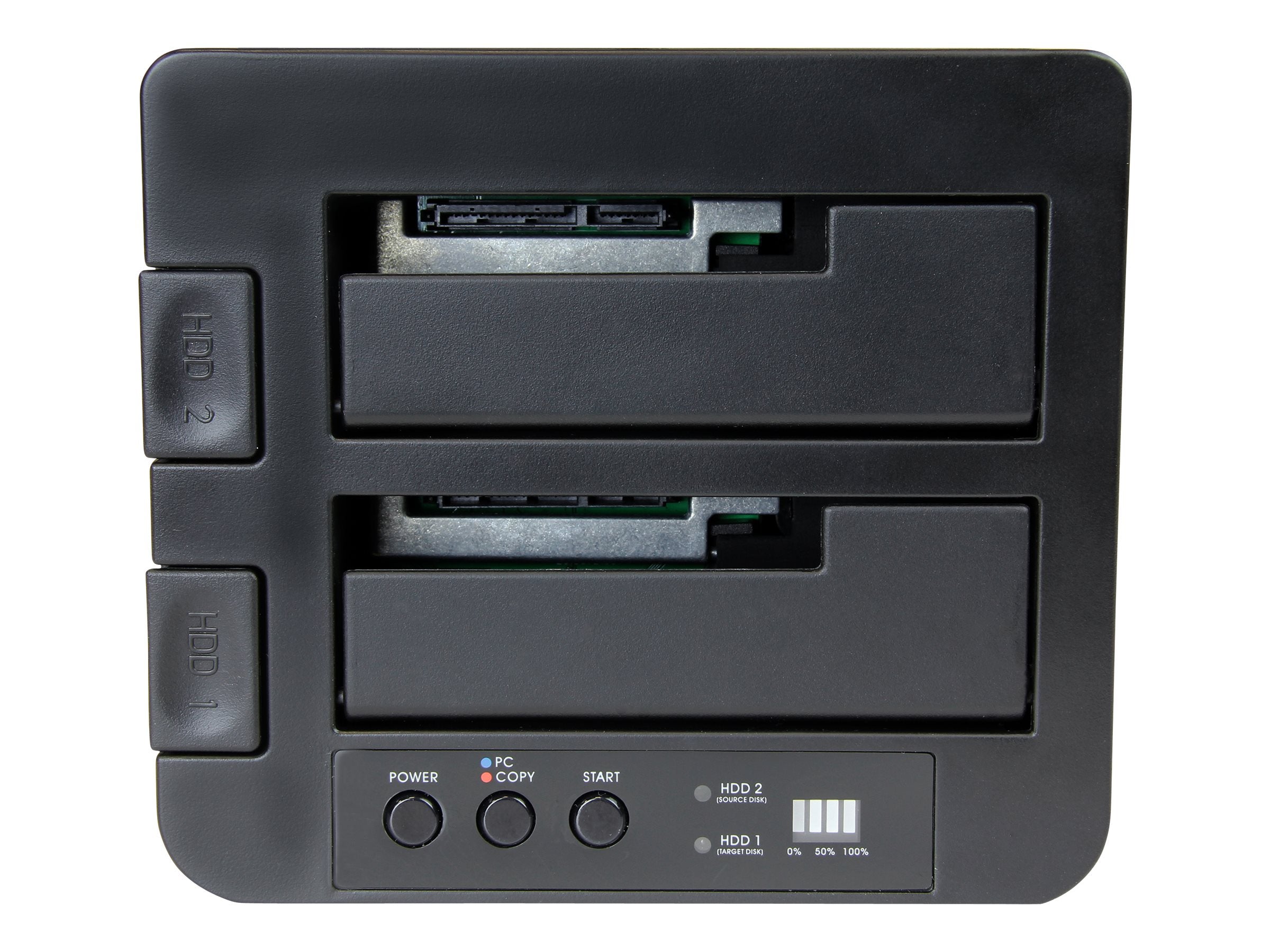 STARTECH.COM USB 3.1 Duplizierer Dockingstation Vorderansicht