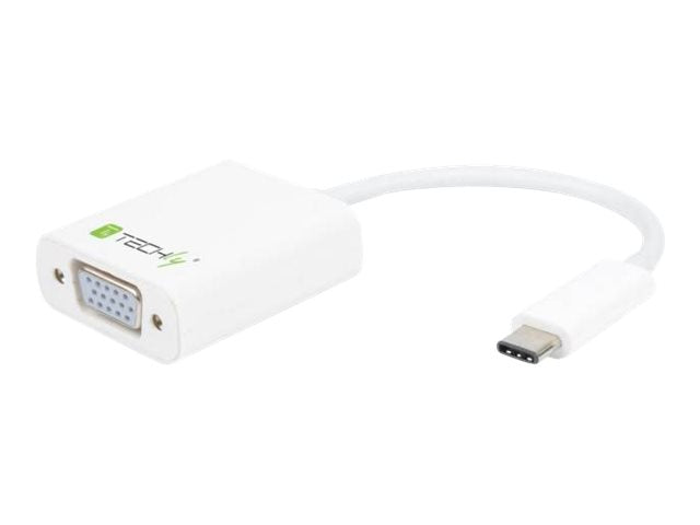 TECHLY USB 3.1 Typ C auf VGA Konverter Vorderansicht