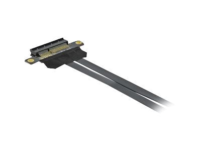 DELOCK Riser Karte PCI Express x4 zu x4 Installationsansicht