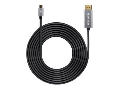 MANHATTAN 8K60Hz USB-C auf DisplayPort 1.4 Kabel Detailansicht