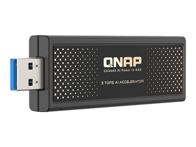 QNAP Rockchip RK1808 Cortex-A35 1.6GHz 3 Tops NPU USB3.2 Gen1 AI accelerator Vorderansicht
