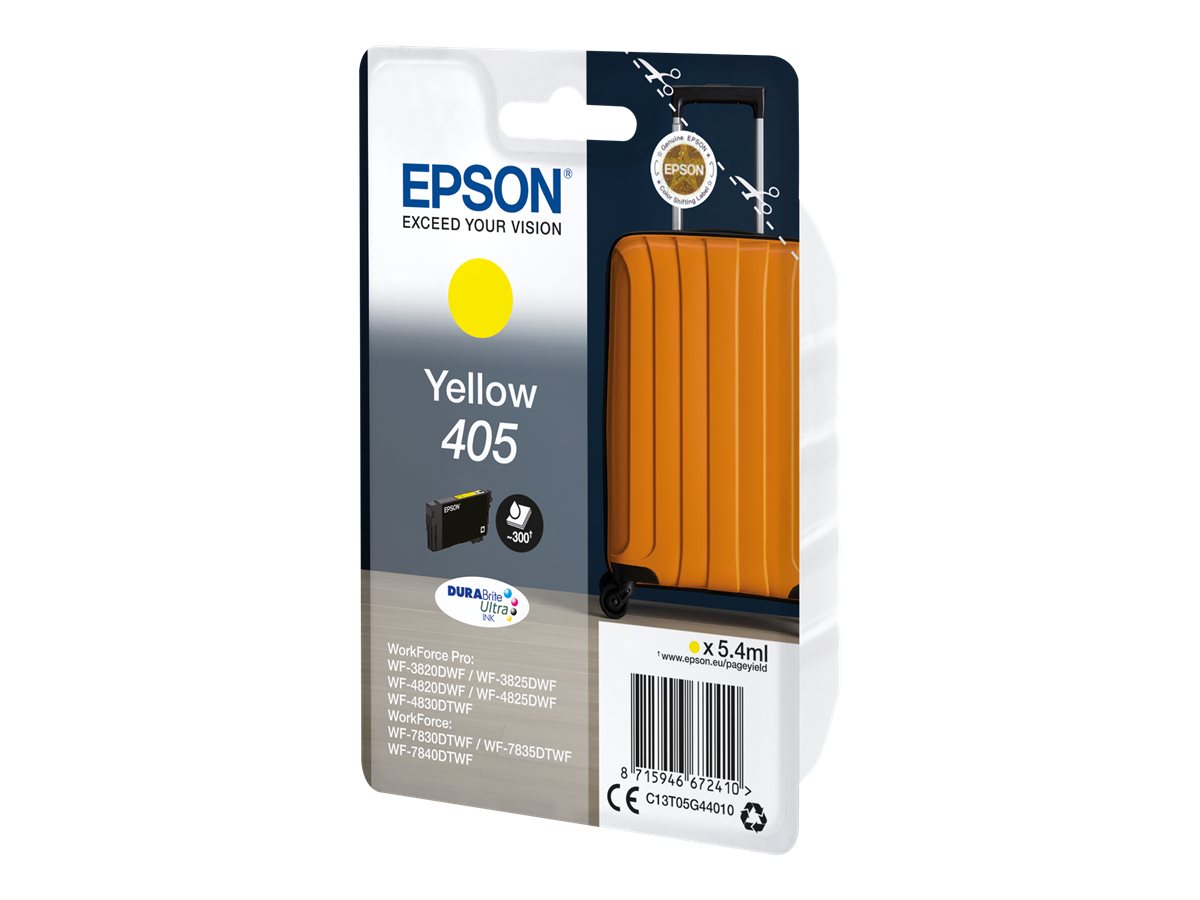 EPSON 6LB Singlepack Yellow 405 DURABrite Ultra Ink - Verpackung