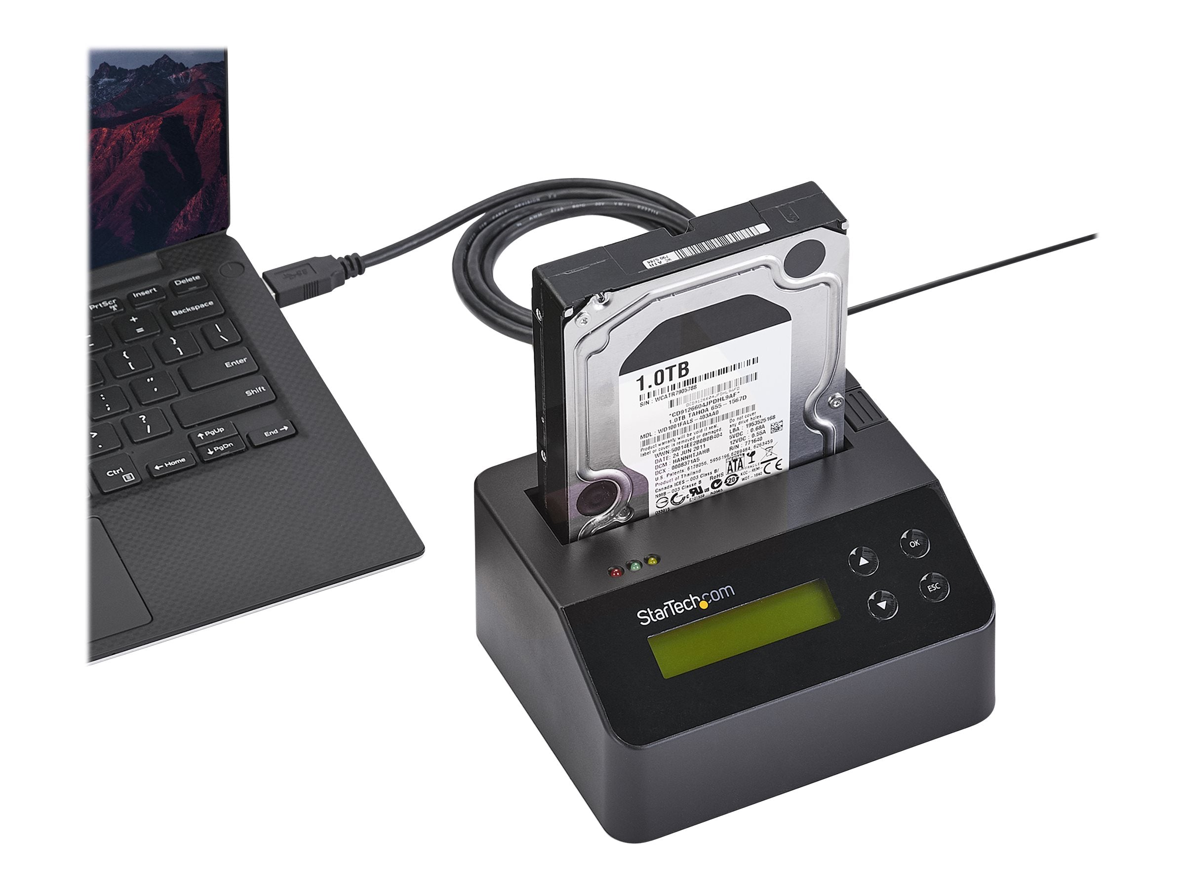 STARTECH.COM USB 3.0 Standalone Eraser Dock Vorderansicht