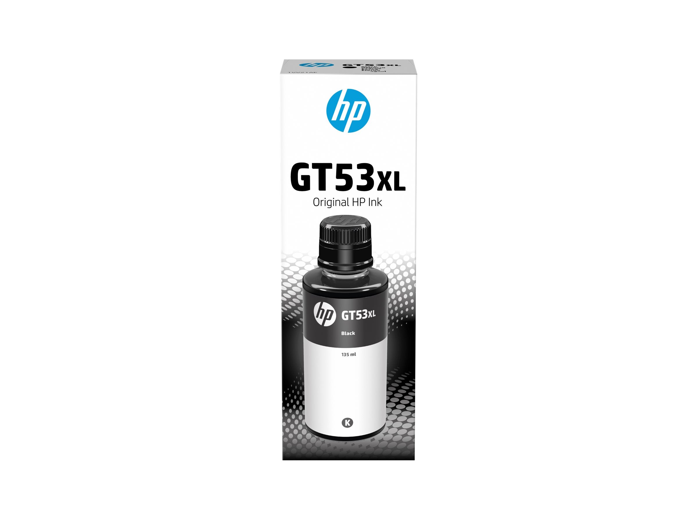 HP GT53 135ml Black Original Ink Bottle Verpackung