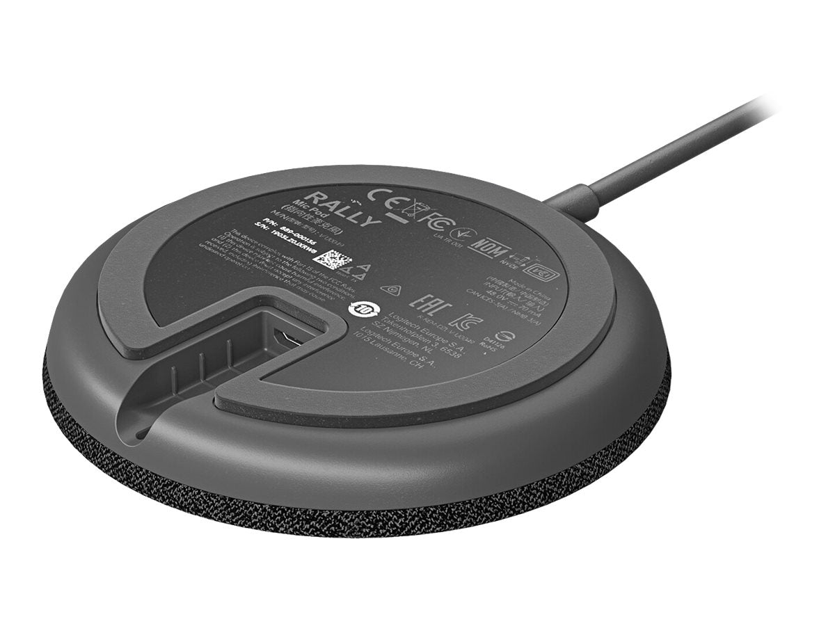 LOGITECH Rally Mic Pod Mikrofon in Anwendung