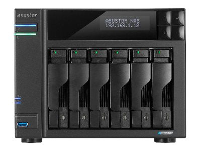 ASUSTOR NAS 6-BAY LOCKERSTOR 6 GEN 2 CELERON N5105 Verpackung