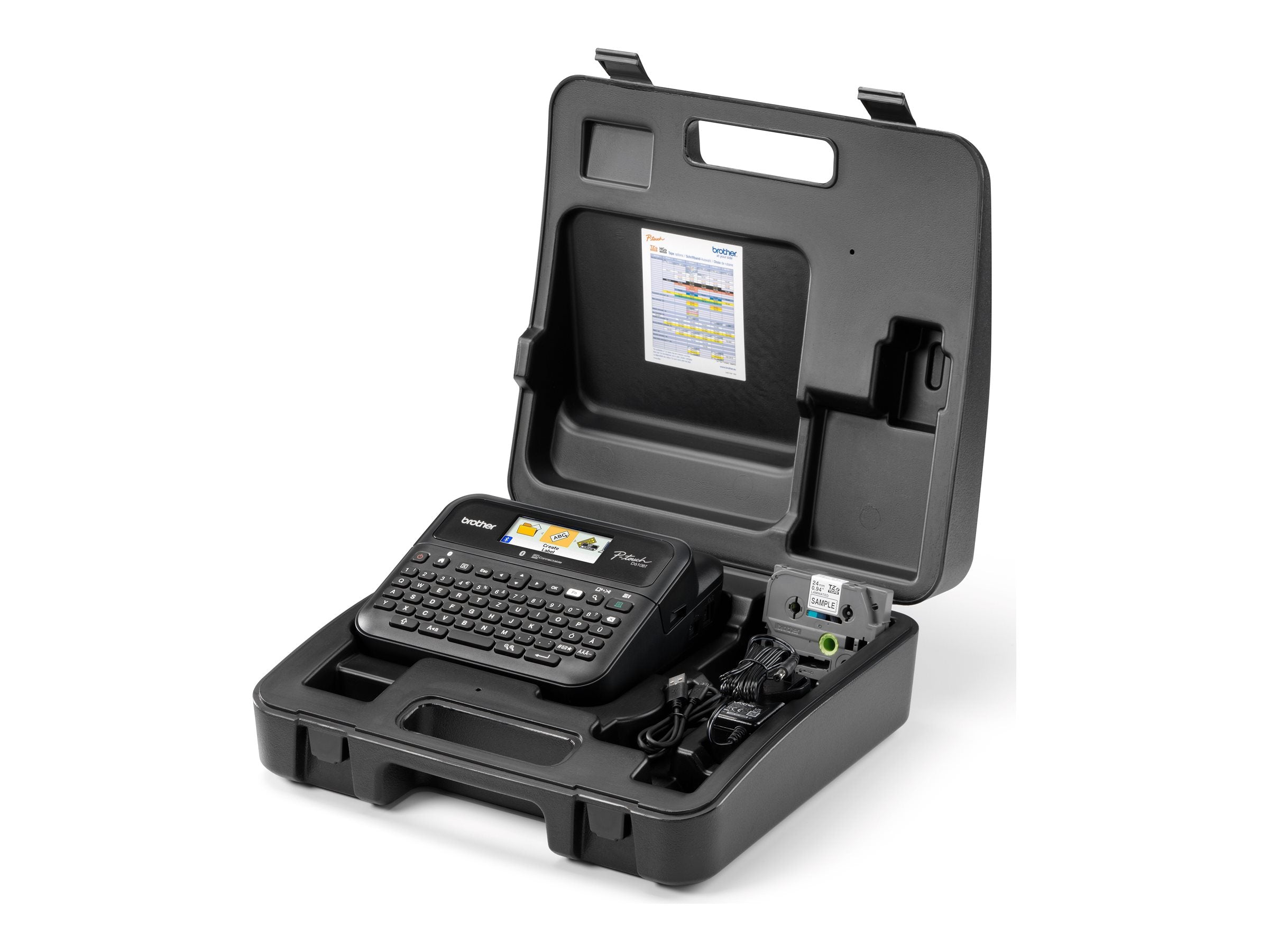 BROTHER PT-D610BTVP Beschriftungsgerät Detailansicht