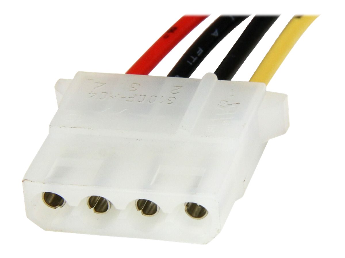 STARTECH.COM 12in SATA to Molex LP4 Power Cable Adapter - Vorderansicht