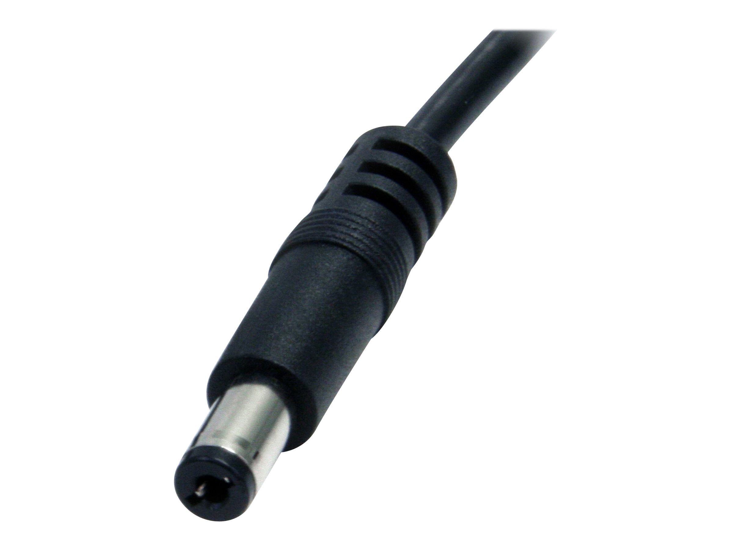 STARTECH.COM USB to 5.5mm Power Cable - Type M Barrel - 2m Vorderansicht
