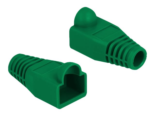 DELOCK Knickschutztülle für RJ45 Stecker grün 20 Stück