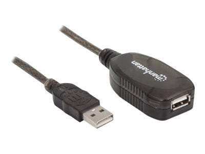 MANHATTAN Hi-Speed USB 2.0 Repeater Kabel 20m - Anschlussansicht
