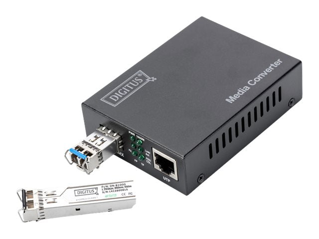 DIGITUS DN-82211 Medienkonverter Vorderansicht